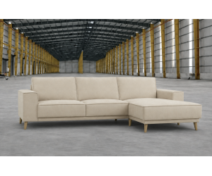Dīvāns COPENHAGEN (Chaiselongue)(Bēšs)(Ražotāja noliktava)